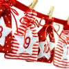 Adventskalender zum Befüllen - Stoff, rot Produktbild-Vorschau 2