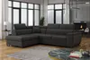 MÖBEL LUX Ecksofa NICOLE, L-Form Sofa mit Schlaffunktion, Produktbild-Vorschau 2