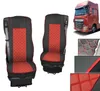 LKW Schonbezüge Sitzbezüge Für DAF 106 XF CF Rot  1+1 Produktbild-Vorschau 1