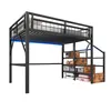 Lit mezzanine, 140 × 200 cm, structure en fer avec bande Voir les images du produit 6