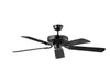 Stropní ventilátor Pearl Black 132 cm se stahovací šňůrou Náhled obrázku produktu 2