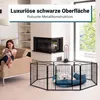 IvoQ Welpenauslauf – Hundeauslauf – 8 Paneele – 60 cm hoch Produktbild-Vorschau 8