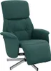 A dark green recliner chair with a footrest extended, shown on a white background. Náhľad obrázku produktu