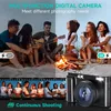 4K Digitalkamera, 48MP kompakte Digitalkamera, 180° Flip Produktbild-Vorschau 6