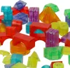 Konstrukcja 3D klocki magnetyczne LED świecące 64 el Podgląd zdjęcia produktu 2