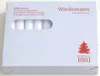 Baumkerze 96x13mm 20er weiß durchgefärbt Produktbild-Vorschau 6