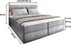 Masseno Boxspringbett PELLIO 180x200 cm Komplett-Set mit Produktbild-Vorschau 7