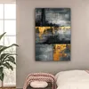 Wandbilder wohnzimmer 80x120 cm - Abstrakt und Modern - , Produktbild-Vorschau 2