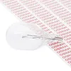 A clear glass light bulb with silver filament is shown on a white background, with a strip of red text repeating the brand name 'OSRAM' diagonally behind it. Anteprima dell’immagine prodotto