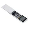 A white air conditioner remote control is shown diagonally against a white background. Produktbild-Vorschau