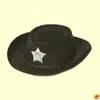 Cowboy-Hut mit Stern für Kinder SCHWARZ, Gr. 53 Produktbild-Vorschau 4