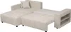 Ecksofa mit Schlaffunktion aus Chenille-Stoff 3-Sitzer - Produktbild-Vorschau 3