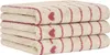 2 Stück Cawö Handtuch 50x100 cm Heart Beats Line beere Produktbild-Vorschau 3