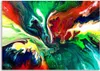Leinwandbild flüssige abstraktion 90x60 cm Feeby farbe Produktbild-Vorschau 3