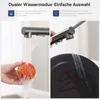 Küchenarmatur Edelstahl 304 graphitgrau L-Form 400mm Produktbild-Vorschau 9
