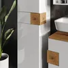 Set di mobili da bagno Vicco Eden Bianco lucido 3 parti, Anteprima dell’immagine prodotto 4