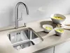Lavello Blanco SUPRA 340-U 370 x 430 mm acciaio inox Anteprima dell’immagine prodotto 8