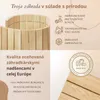 Floranica drevený záhonový plot 30 x 100 cm prírodný, Náhľad obrázku produktu 3