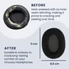 kwmobile 2x Velours Ohr Polster für Sennheiser GAME ZERO / Produktbild-Vorschau 4