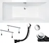 Badewanne Rechteck Set 5in1 180x80 mit Premium Produktbild-Vorschau 14