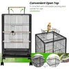 Yaheetech Vogelkäfig mit Rollen Vogelvoliere 79 cm hoch, Produktbild-Vorschau 7