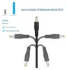 2er Set USB-A zu DC 4,0×1,7 mm Stromkabel 5V 3A, 1 m, Produktbild-Vorschau 3