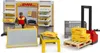 Bruder DHL Shop con carrello elevatore manuale 62251 Anteprima dell’immagine prodotto 4