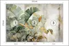 Muralo Vlies Fototapete Tropische BLÄTTER Aquarell Produktbild-Vorschau 3