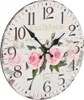 vidaXL Vintage Wanduhr Blumen 30 cm Produktbild-Vorschau 3
