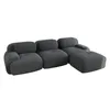 Modulares rahmenloses Ecksofa aus Cordstoff, ohne Montage, Produktbild-Vorschau 6