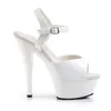 KISS-209 Damen Sandale von Pleaser, Weiß  , EU 36, US 6 Produktbild-Vorschau 5