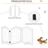 Prostorová zábrana PAWHUT D06-048V01WT - A Náhľad obrázku produktu 2