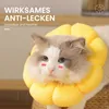 Halskrause Katze Einstellbar Halsband Weich Halskragen Hund Produktbild-Vorschau 4
