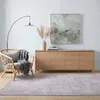 Teppich BOW waschbar 200 x 300 grau mit Shaggy Bogenmuster Produktbild-Vorschau 8