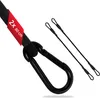 ECENCE 2x Spanngummi mit Karabiner aus Edelstahl 80cm in Produktbild-Vorschau 1