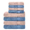 Komfortec 8er Handtuch Set aus 100% Baumwolle, 4 Badetücher Produktbild-Vorschau 1