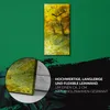 Dekor Leinwand Uhr Wandbilder 30x60 Gemälde Abstrakt Wald Produktbild-Vorschau 5