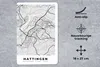 MuchoWow® Mauspad Mousepad Stadtplan - Hattingen - Karte - Produktbild-Vorschau 2