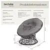 TecTake 403553, Polyester, Ocel, Šedá Náhled obrázku produktu 13