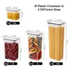 Set di 18 - DECO HAUS - Contenitori per alimenti Anteprima dell’immagine prodotto 8