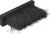 A close-up, isolated shot of a black brush with dark bristles. Produktbild-Vorschau