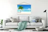 MuchoWow® Textilposter Palme - Strand - Meer - Sommer Produktbild-Vorschau 3