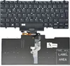 A laptop keyboard and its underside are shown against a light gray background. Produktbild-Vorschau