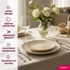 Cookinglife Servizio da tavola Cardida Beige 18 pezzi / 6 Anteprima dell’immagine prodotto 3