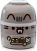 Pusheen die Katze gestapelte runde Bento-Lunchbox Produktbild-Vorschau 2