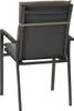 The back view of an outdoor chair cushion. Produktbild-Vorschau