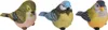 Progarden | Gartenfiguren - Vögel - 3er Set - 9 cm - Produktbild-Vorschau 2