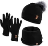 Damen Wintermütze Schlauchschal Handschuhe Set Winter Produktbild-Vorschau 1