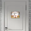 Herbstlich Willkommen Metallschild XL in 21x28 cm mit Produktbild-Vorschau 6