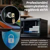 Extralink 4U nástěnný rack 10'' 280x310 mm černý Náhled obrázku produktu 5